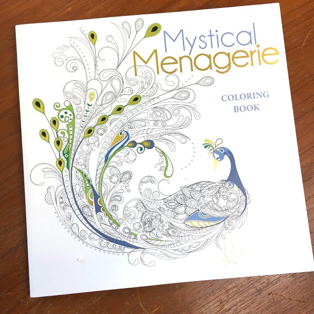 Mystical Menagerie Coloring Book